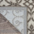 Gray and Charcoal Indoor Outdoor Runner Rug